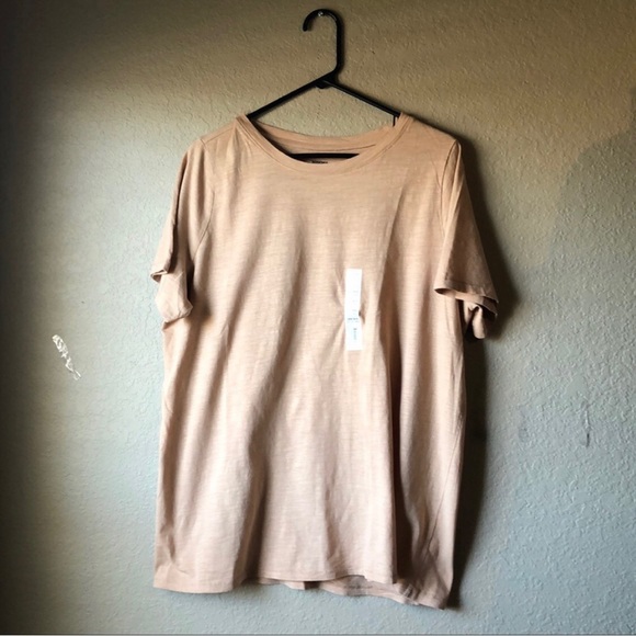 Sonoma Tops - New Women’s T-Shirt Sonoma Tan Crew Neck Short Sleeve Tee Shirt Women’s 0X